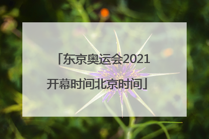 「东京奥运会2021开幕时间北京时间」东京奥运会2021开幕时间北京时间 baiduboxapp